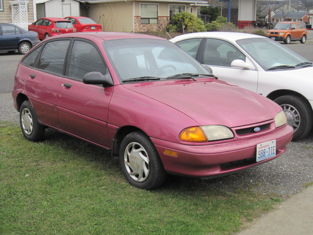 Ford Aspire Pink