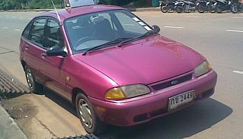 Ford Aspire Pink