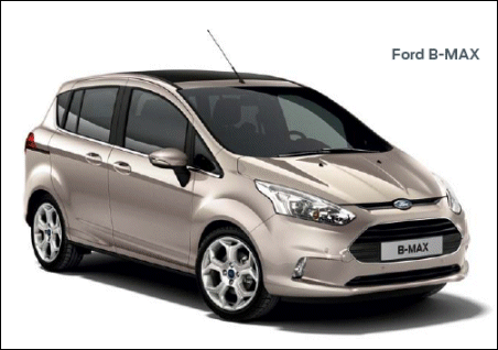 Ford B-Max Mpv 1.6 105 Zetec Powershift 5dr