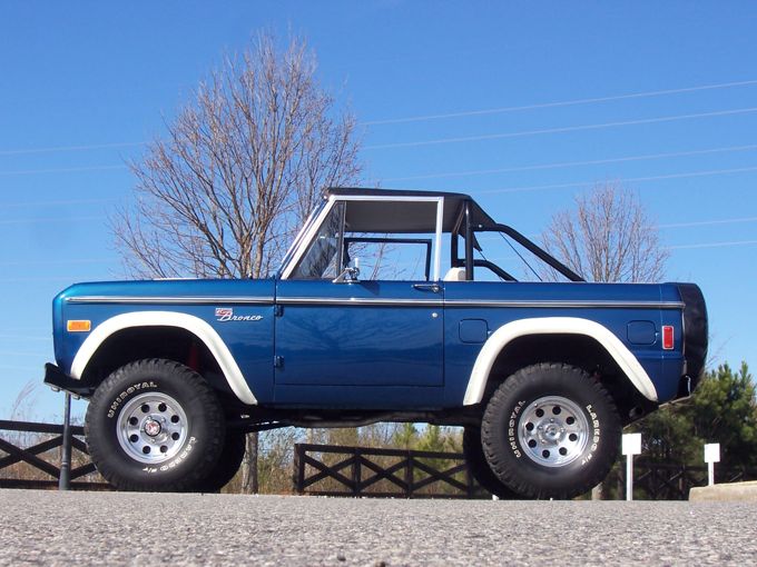 Ford Bronco Blue