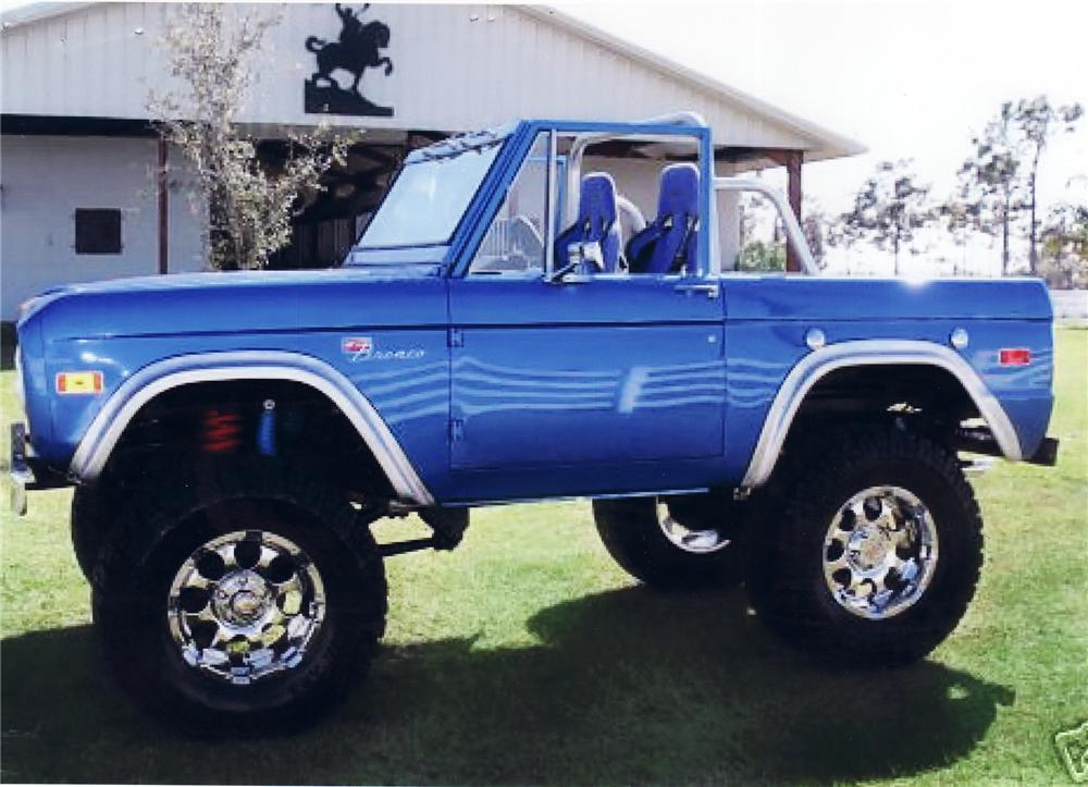 Ford Bronco Blue