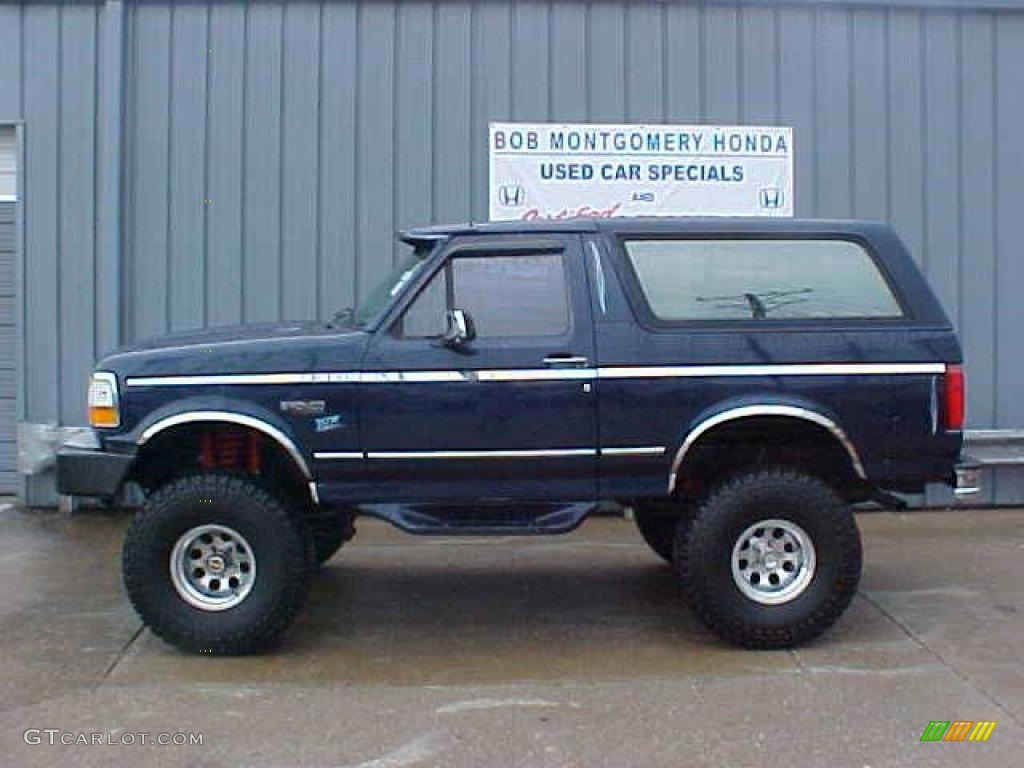 Ford Bronco Blue