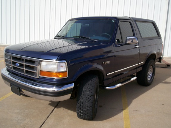 Ford Bronco Blue