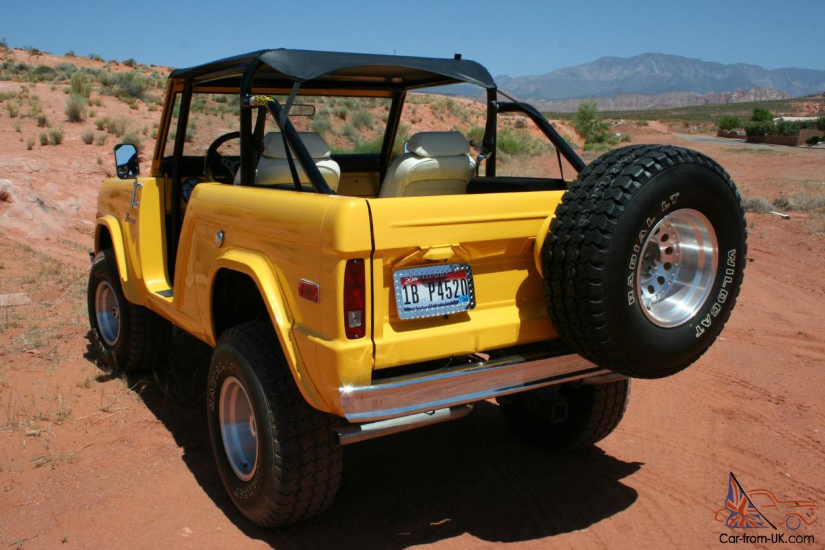 Ford Bronco Convertible