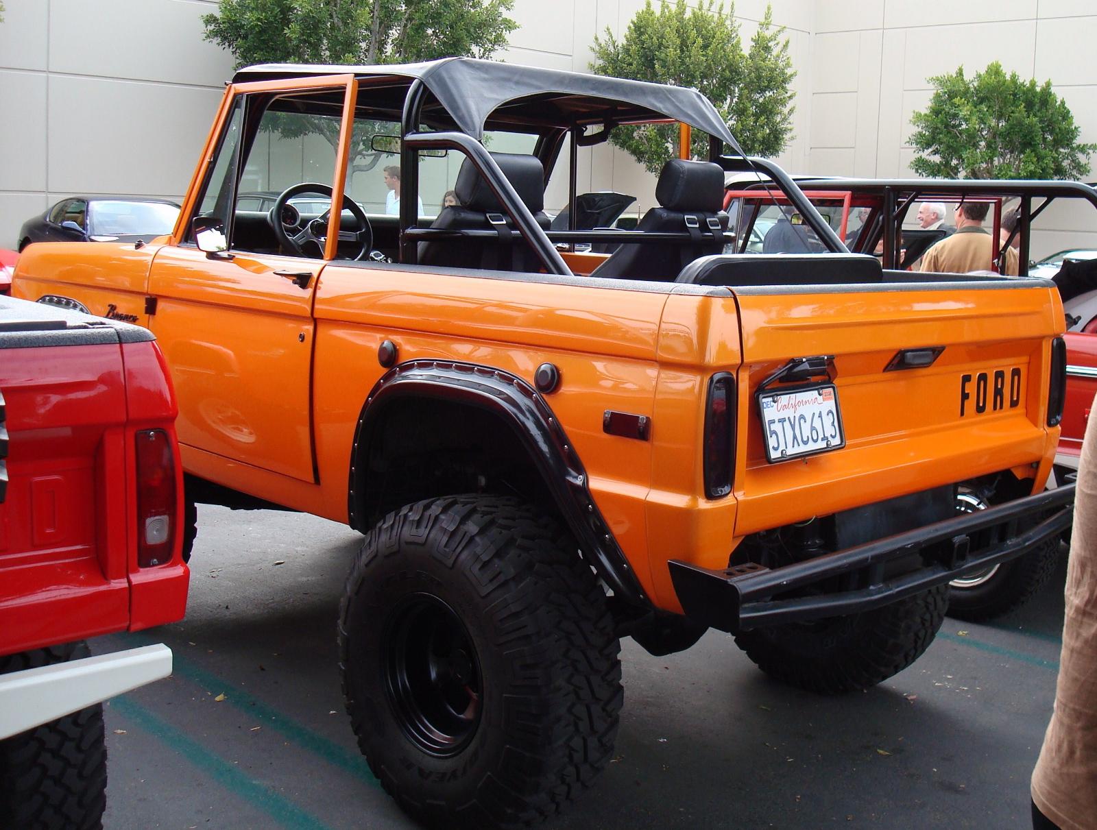 Ford Bronco Convertible