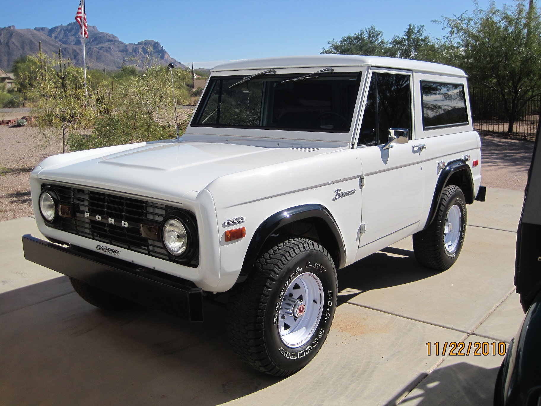 Ford Bronco White