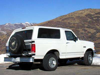 Ford Bronco White
