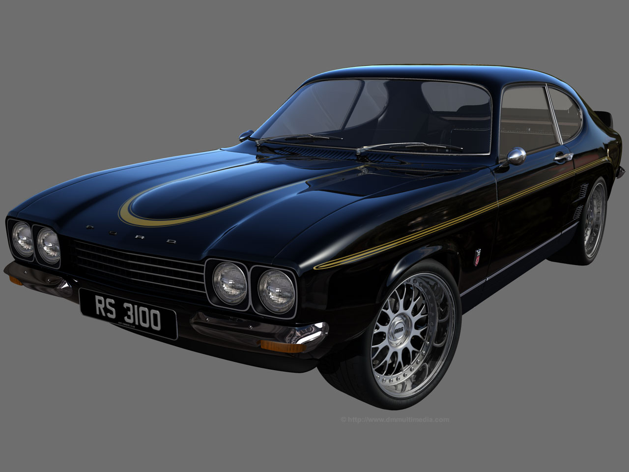 Ford Capri Black