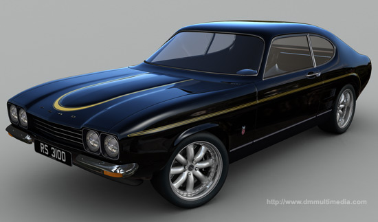 Ford Capri Black
