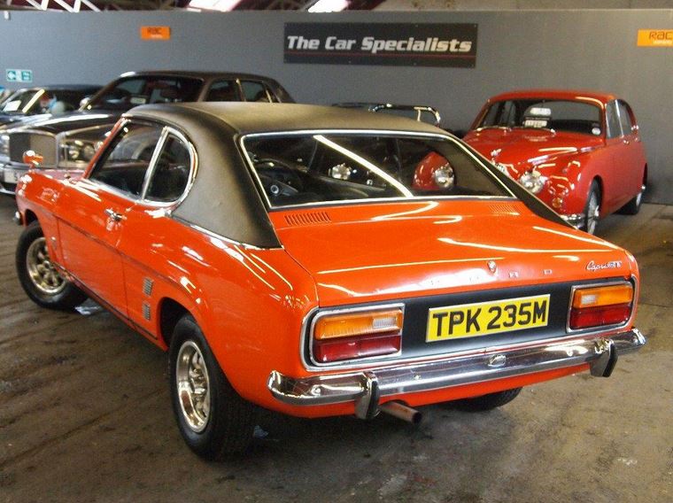 Ford Capri Orange