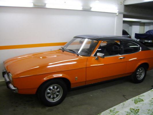 Ford Capri Orange