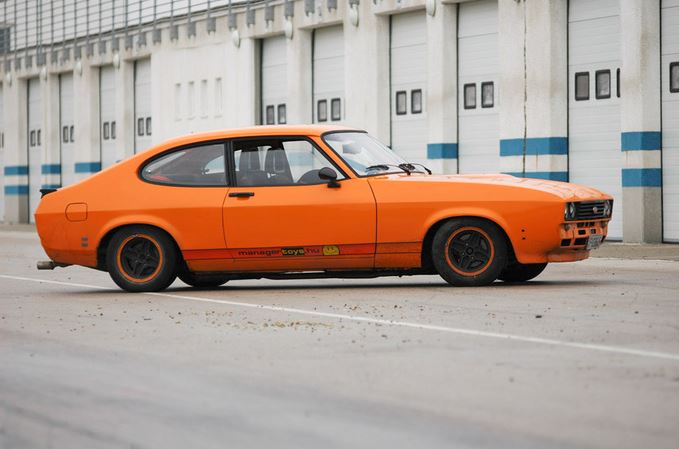 Ford Capri Orange