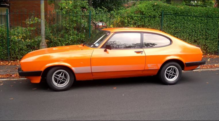 Ford Capri Orange