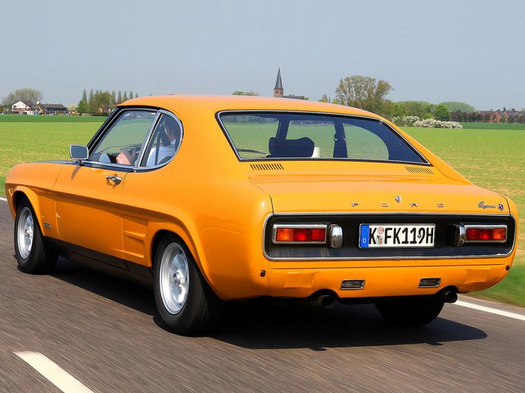 Ford Capri Orange Ford Capri Orange