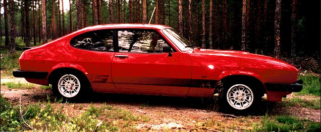Ford Capri Red