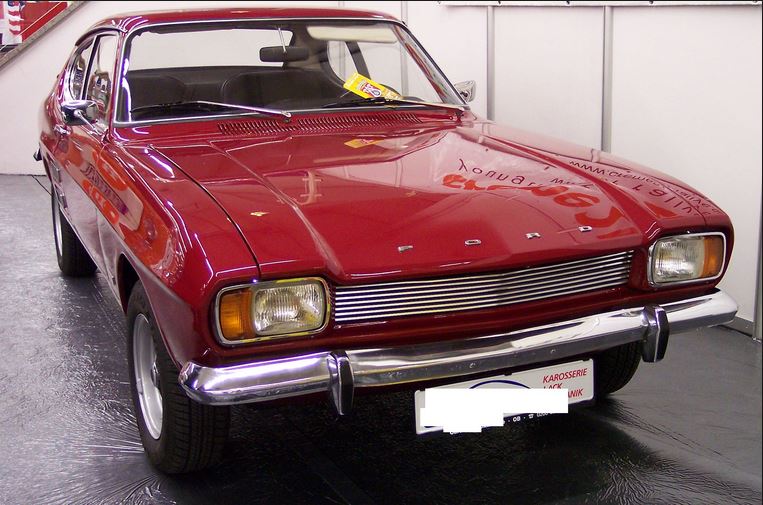 Ford Capri Red