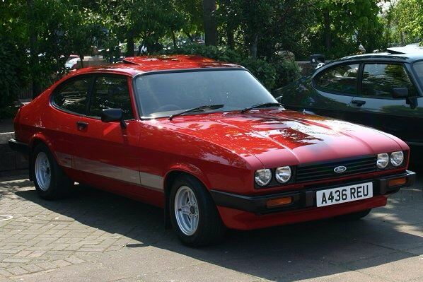 Ford Capri Red
