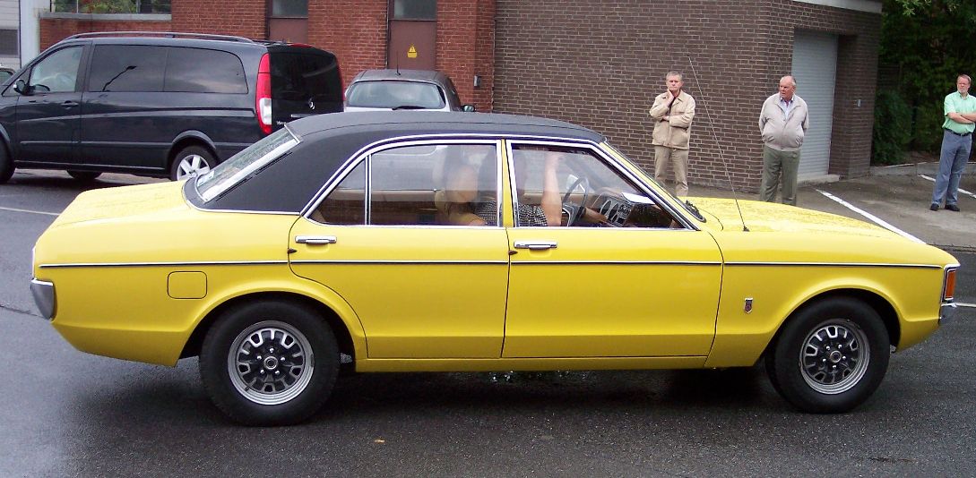 Ford Capri Yellow