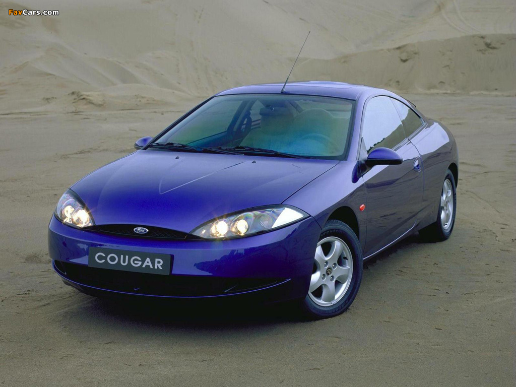 Ford Cougar Blue