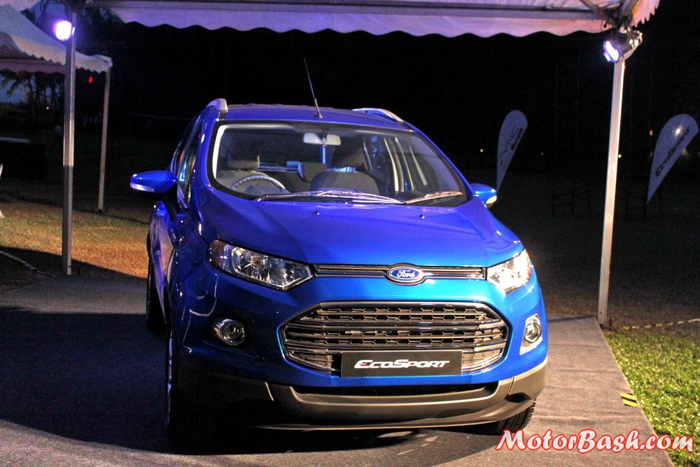 Ford Ecosport Kinetic Blue