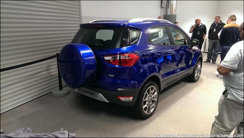 Ford Ecosport Kinetic Blue