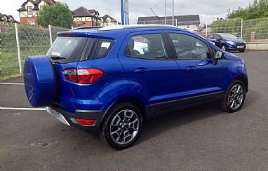 Ford Ecosport Kinetic Blue