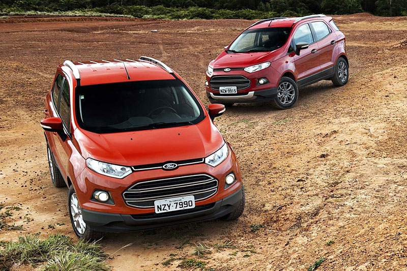 Ford Ecosport Orange