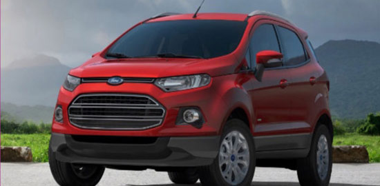 Ford Ecosport Red