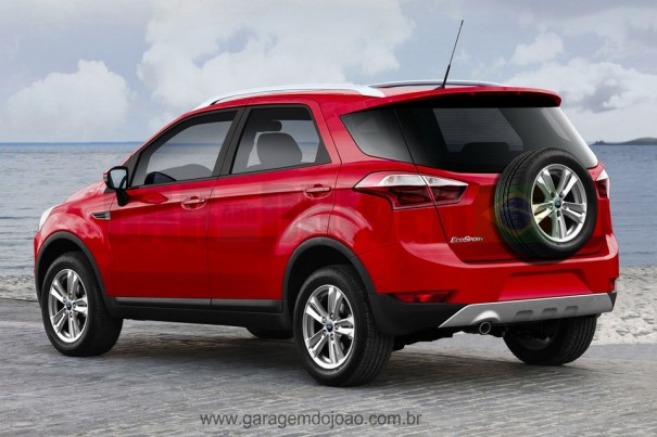 Ford Ecosport Red