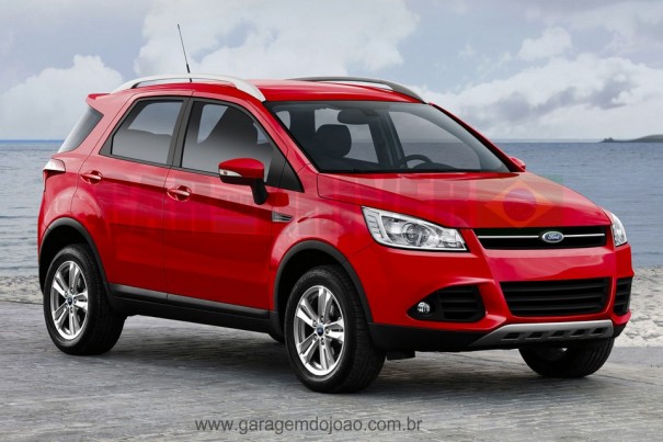 Ford Ecosport Red