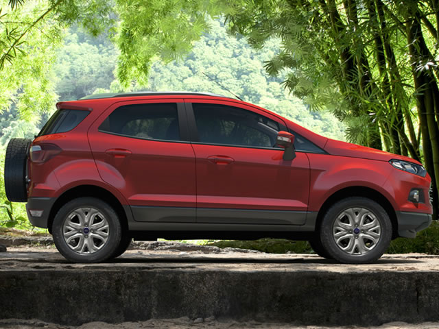 Ford Ecosport Red