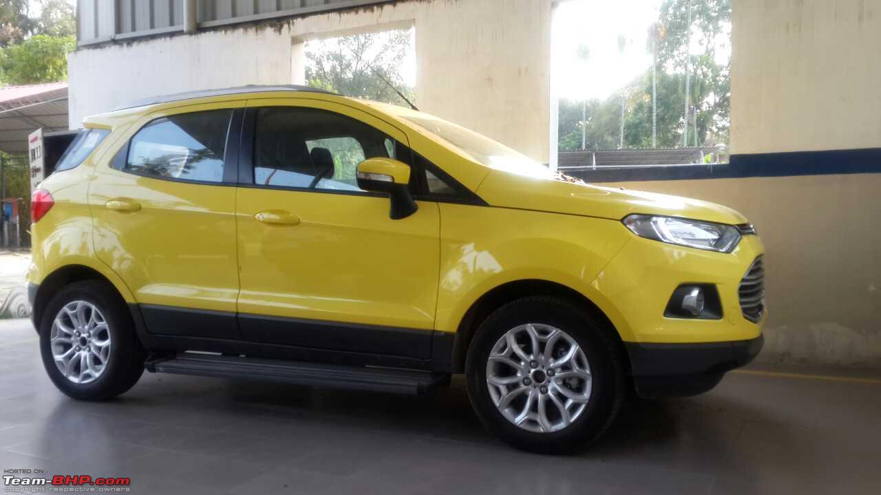 Ford Ecosport Yellow