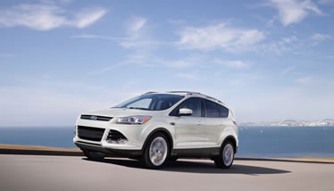 Ford Escape White Platinum