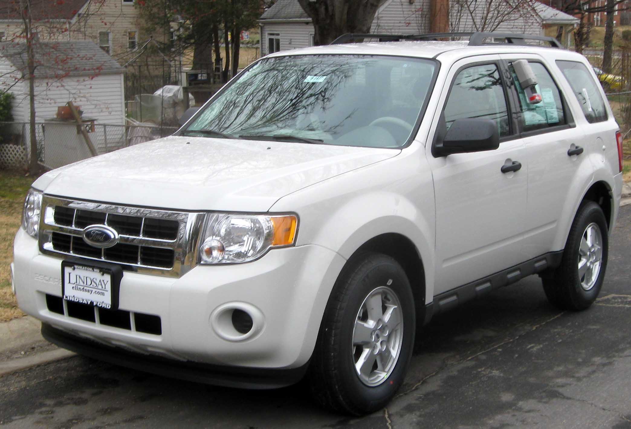 Ford Escape White Ford Escape White