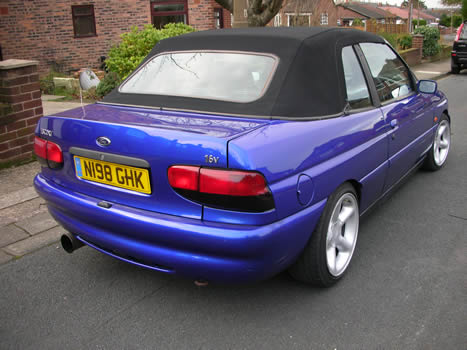 Ford Escort Blue