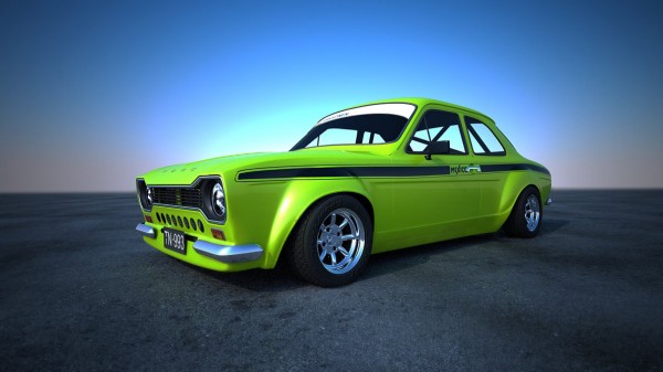 Ford Escort Green