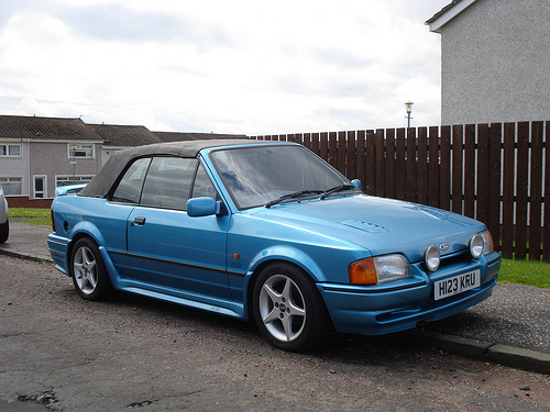 Ford Escort Xr3i Cabriolet