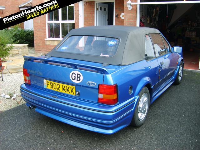 Ford Escort Xr3i Cabriolet Ford Escort Xr3i Cabriolet