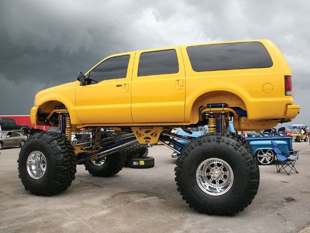 Ford Excursion Lifted