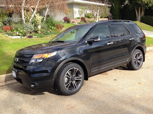 Ford Explorer Sport Black