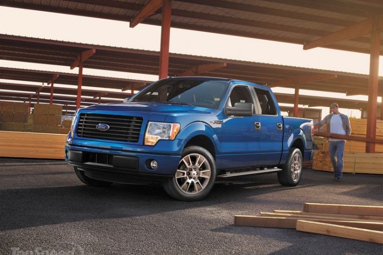 Ford F150 Blue