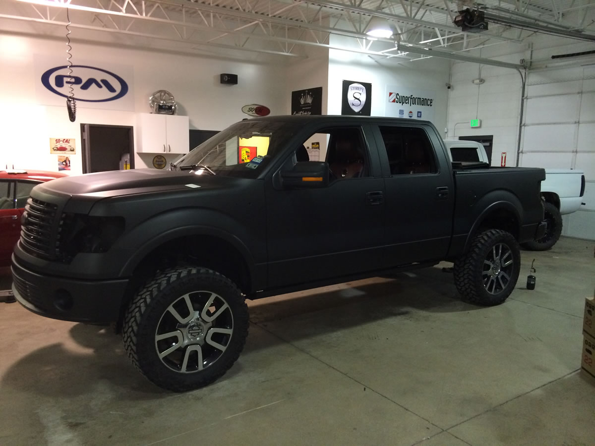 Ford F150 Matte Black