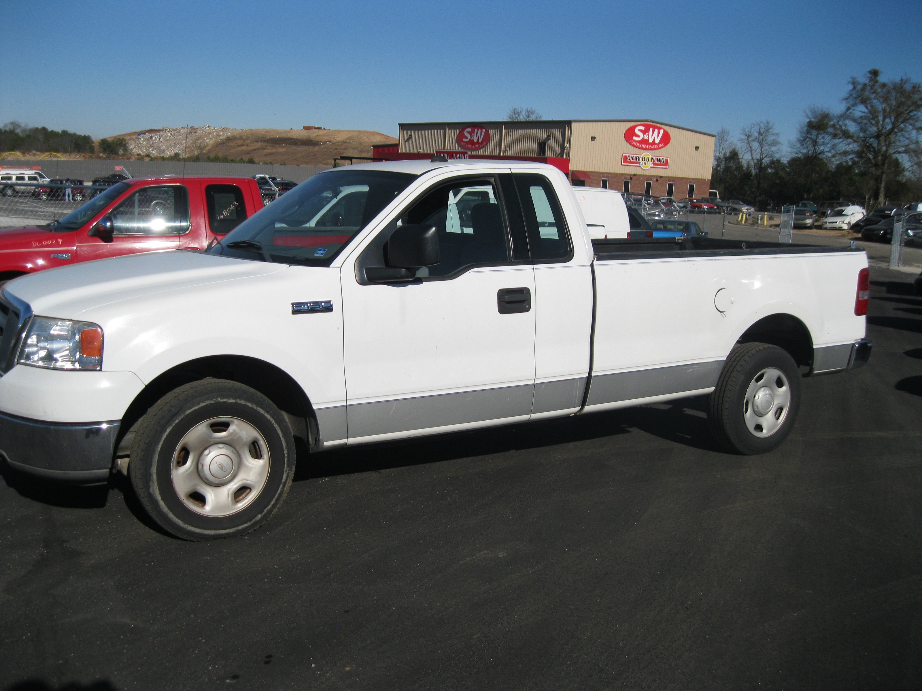 Ford F150 White