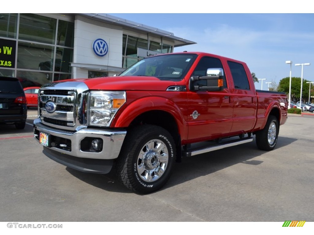 Ford F250 Red