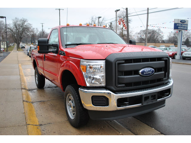 Ford F250 Red