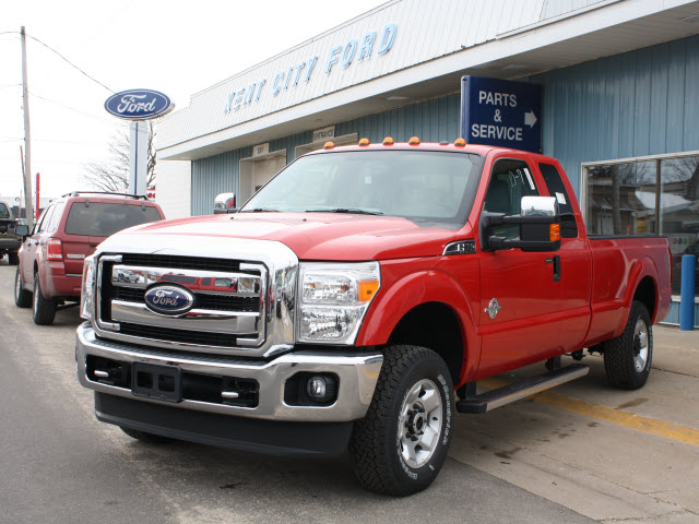 Ford F250 Red