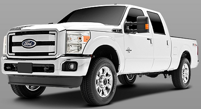 Ford F250 White
