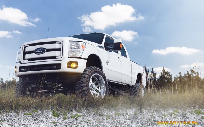 Ford F250 White