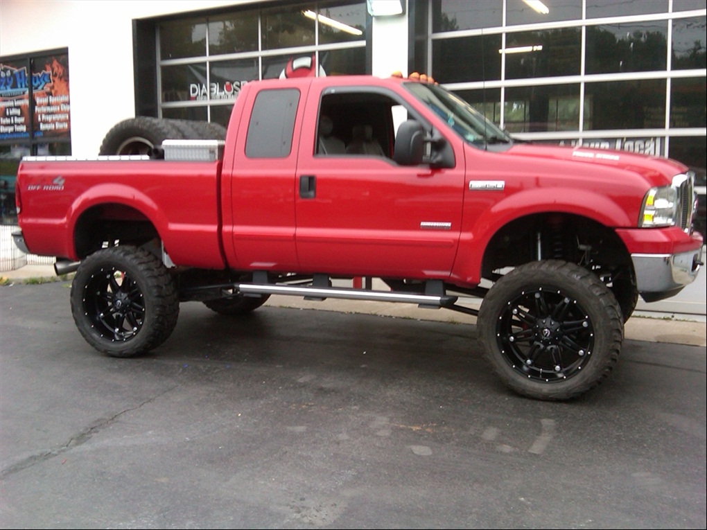 Ford F350 Diesel Lifted