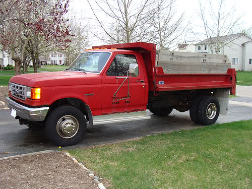 Ford F350 Dump Truck